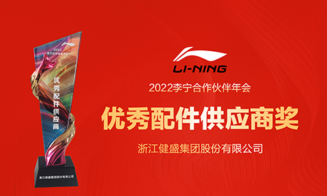 喜报 德赢VWIN集团连续两年获得李宁优秀供应商奖